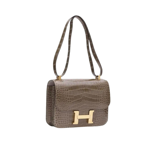 Hermès Kelly Danse 18 Premium Cow Leather Handcrafted Luxury Bag