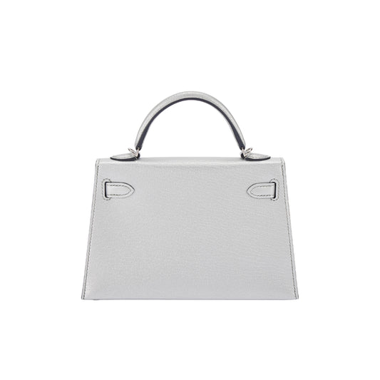 Hermès Kelly Mini KL19 Olympic Commemorative Edition Cow Leather Silver Hardware