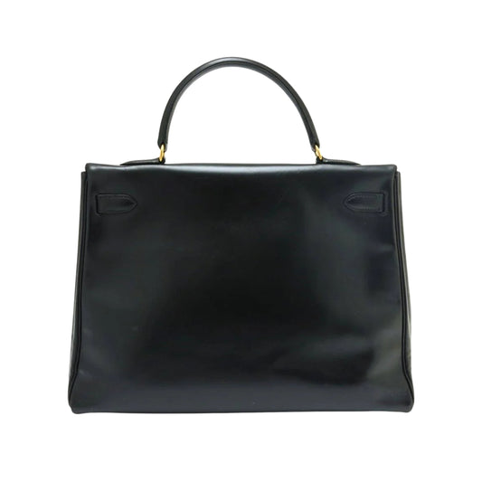 Hermès Kelly 35 Premium Cow Leather Silver Hardware