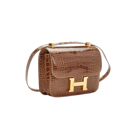 Hermès Constance 18 Premium Cow Leather Handcrafted Luxury Bag