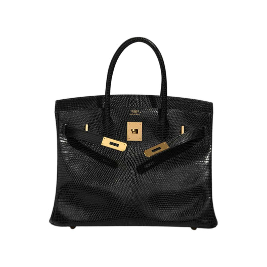 Hermès Kelly 25 Black Cow Leather Platinum Hardware