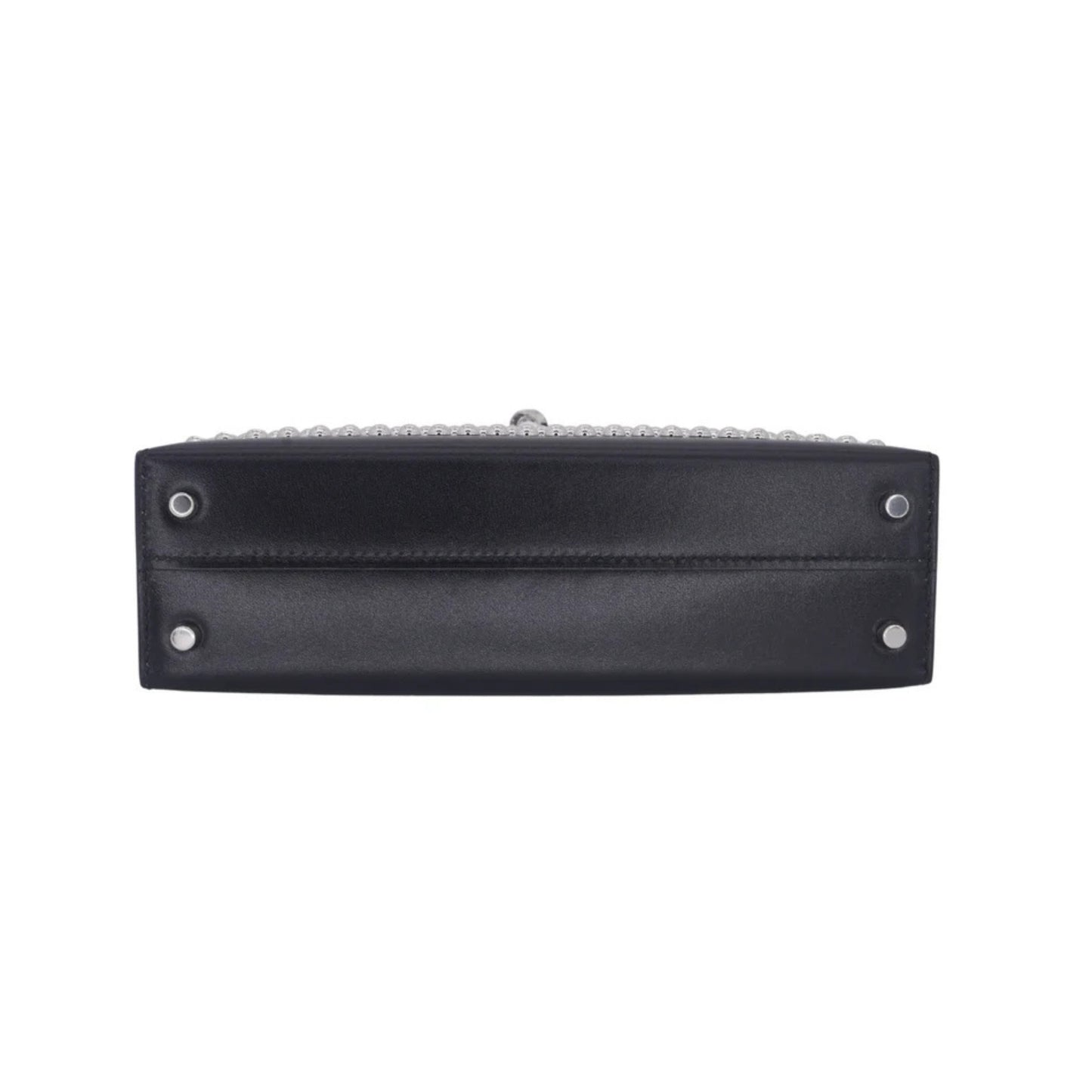Hermès Mini Kelly 19 Blue Premium Cow Leather Palladium Hardware