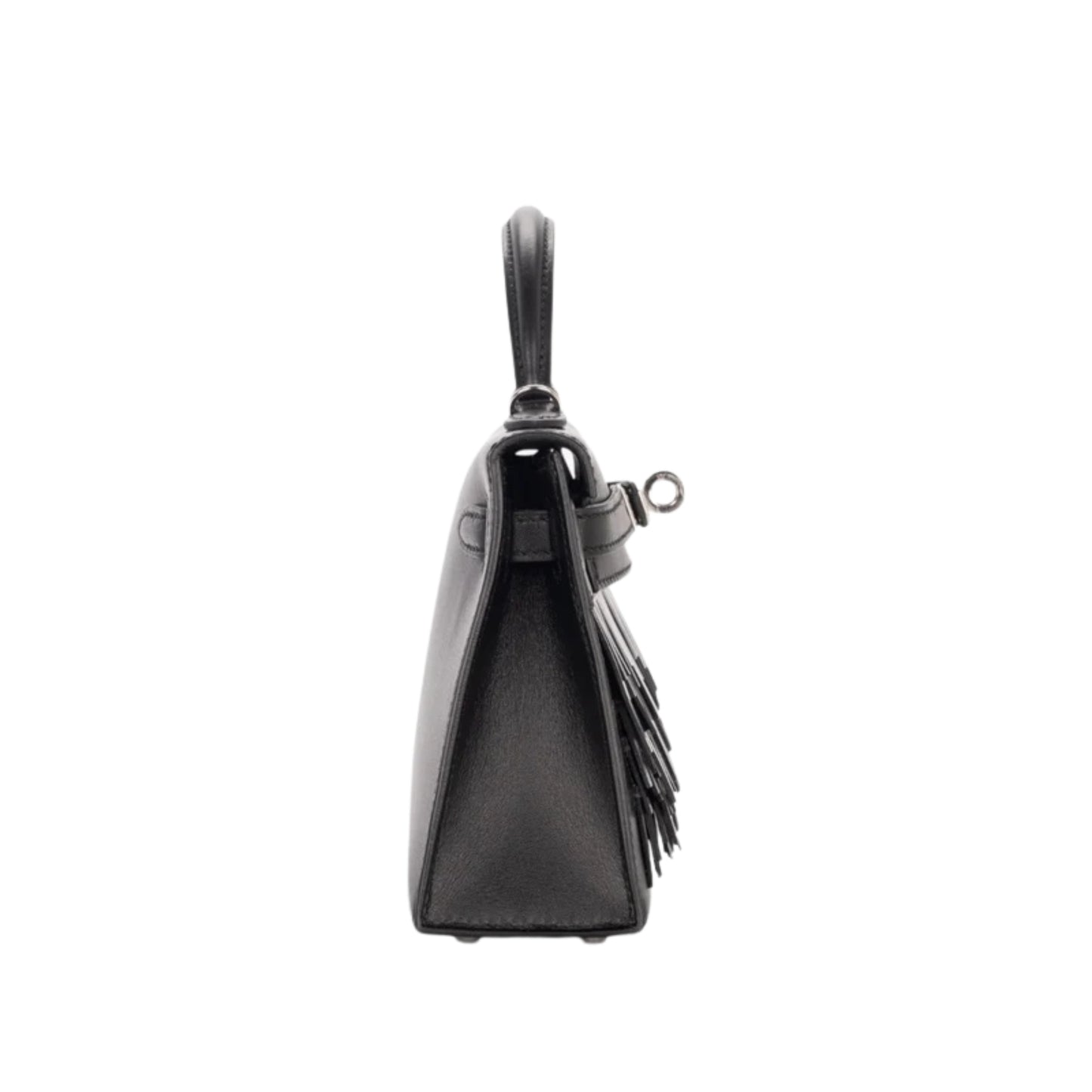 Mini Kelly 19 Premium Cow Leather Handbag with Tassel Detail