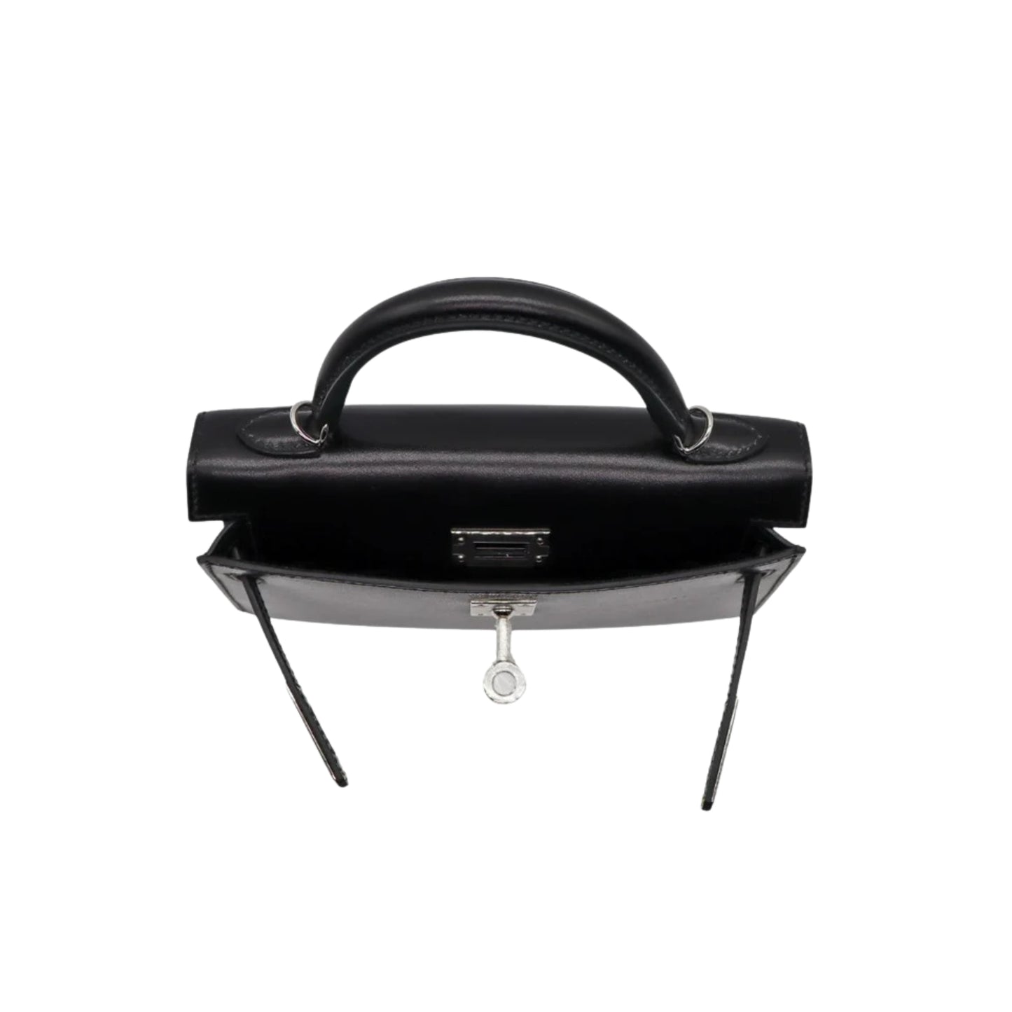 Hermès Mini Kelly 19 Premium Cow Leather Palladium Hardware