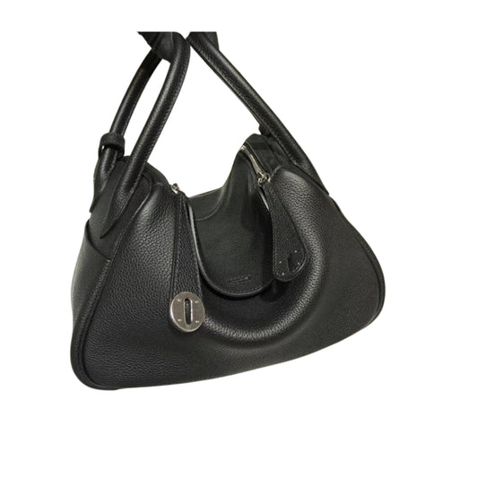 Hermès Lindy Original Imported Cow Leather Handbag Silver or Palladium Hardware 26