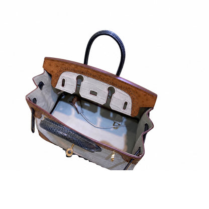 Hermès Birkin 25 Touch Premium Cow Leather Palladium Hardware