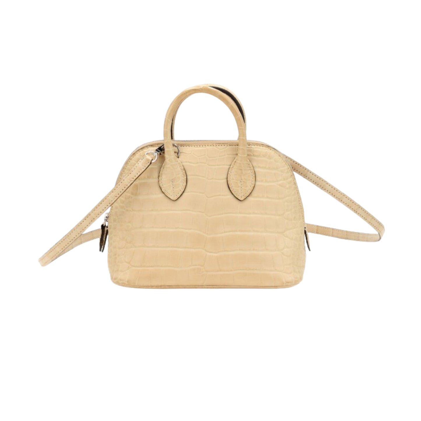 Hermès Mini Bolide Off-White Premium Cow Leather