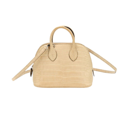 Hermès Mini Bolide Off-White Premium Cow Leather