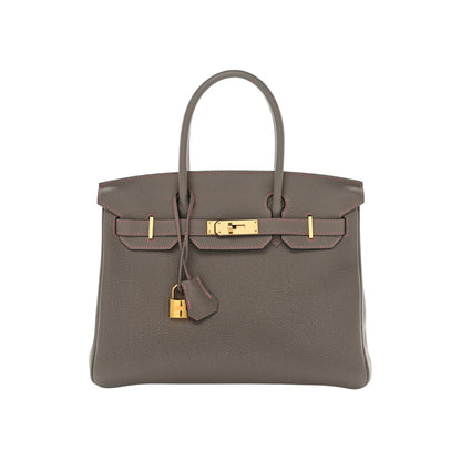 Hermès Birkin 30cm Premium Cow Leather Handcrafted Luxury Bag