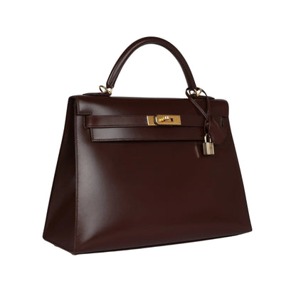 Hermès Kelly 25 Premium Cow Leather Silver Hardware