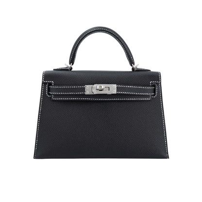Hermès Kelly 28 Premium Cow Leather Palladium Hardware