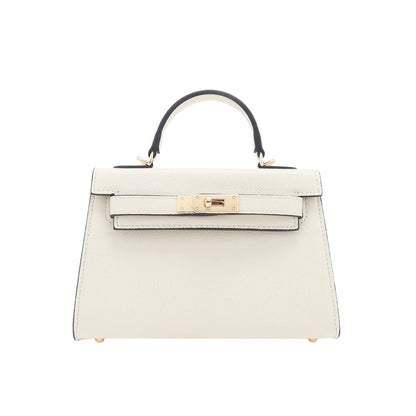 Hermès Mini Kelly 19 Premium Cow Leather Silver Hardware