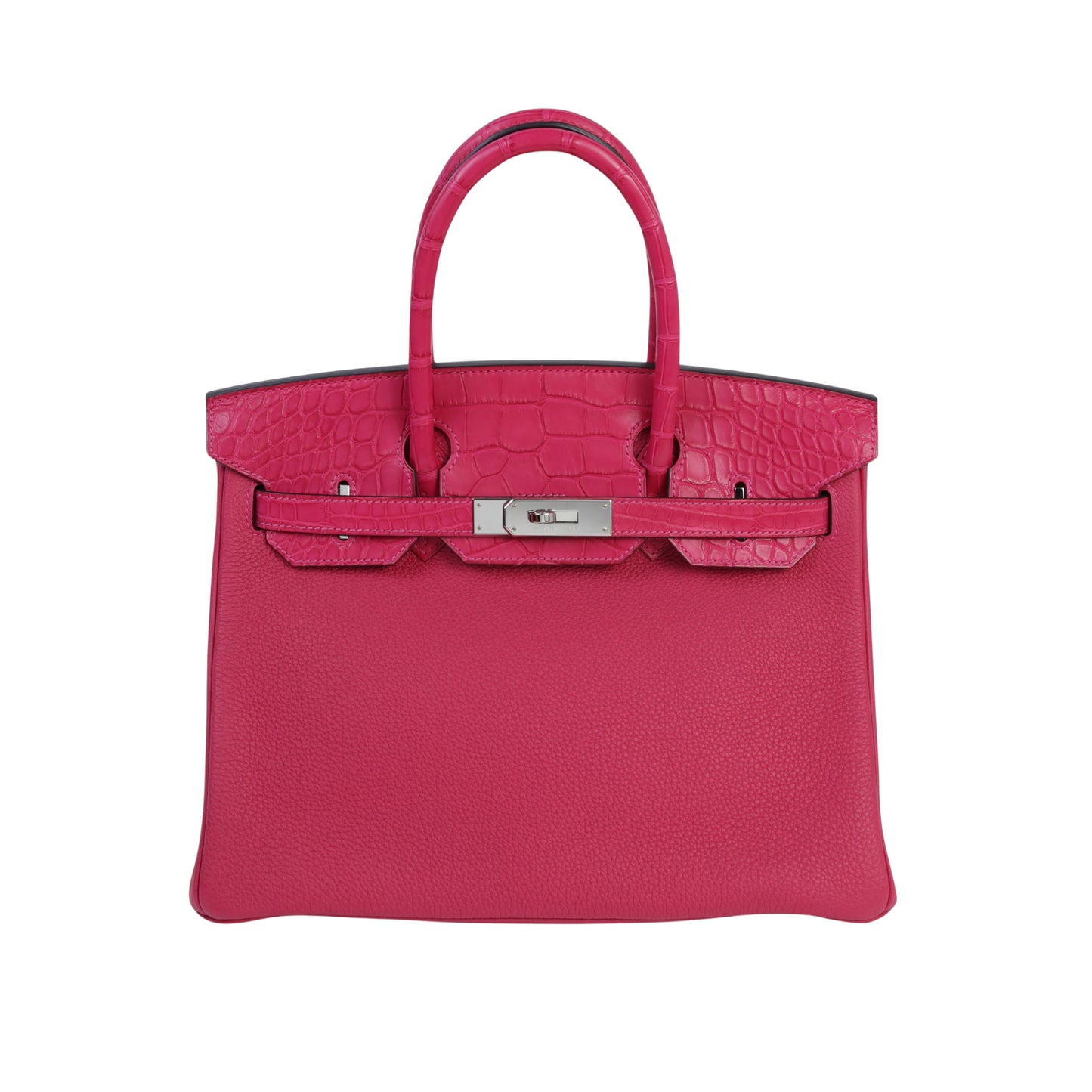 Hermès Birkin 25 Premium Cow Leather Platinum Palladium Hardware