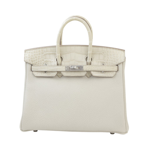 Hermès Birkin 25 Touch Premium Cow Leather Palladium Hardware