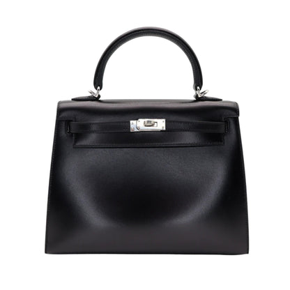Hermès Kelly 28 Premium Cow Leather Silver Hardware