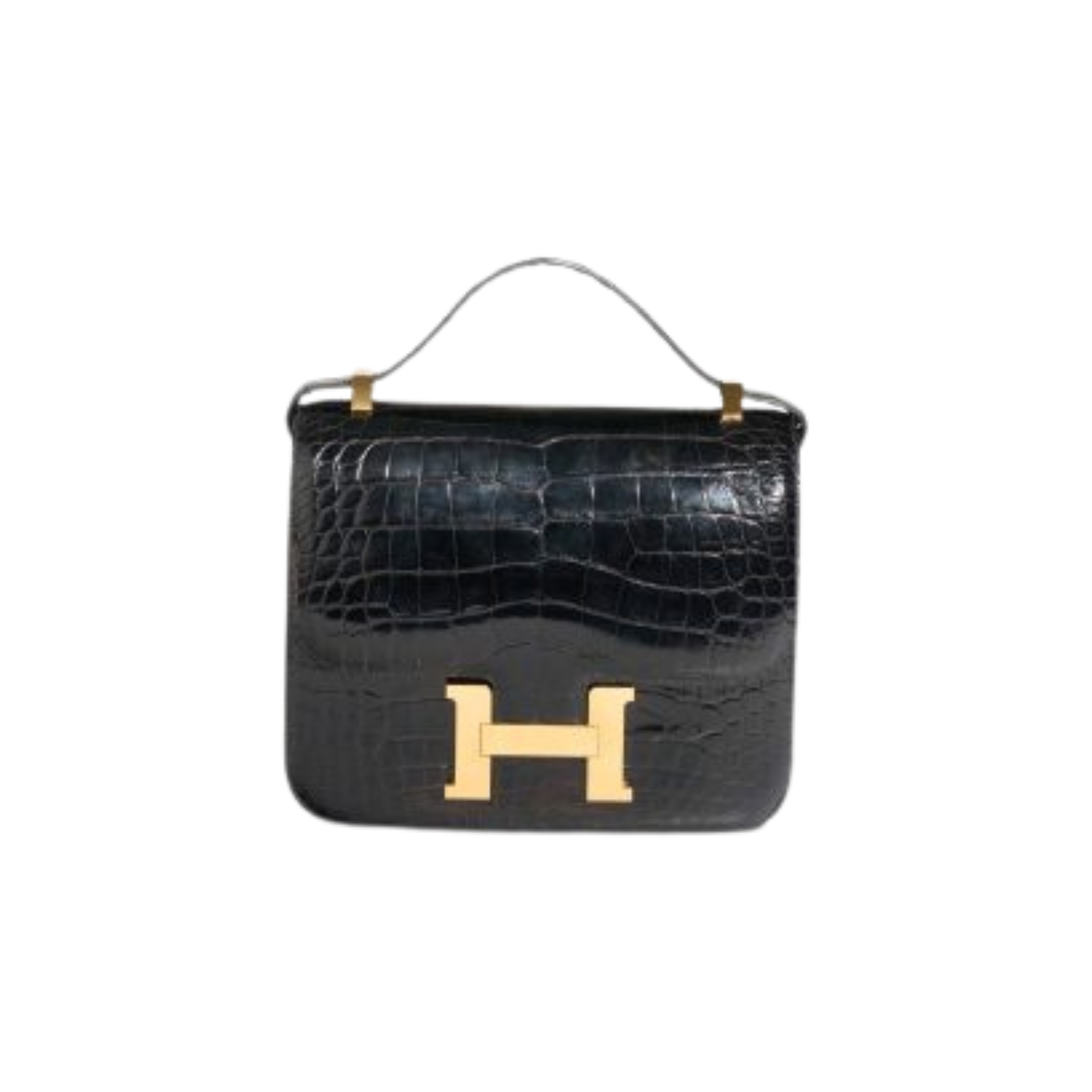 Hermès Constance 19 Premium Cow Leather Black with Golden Hardware