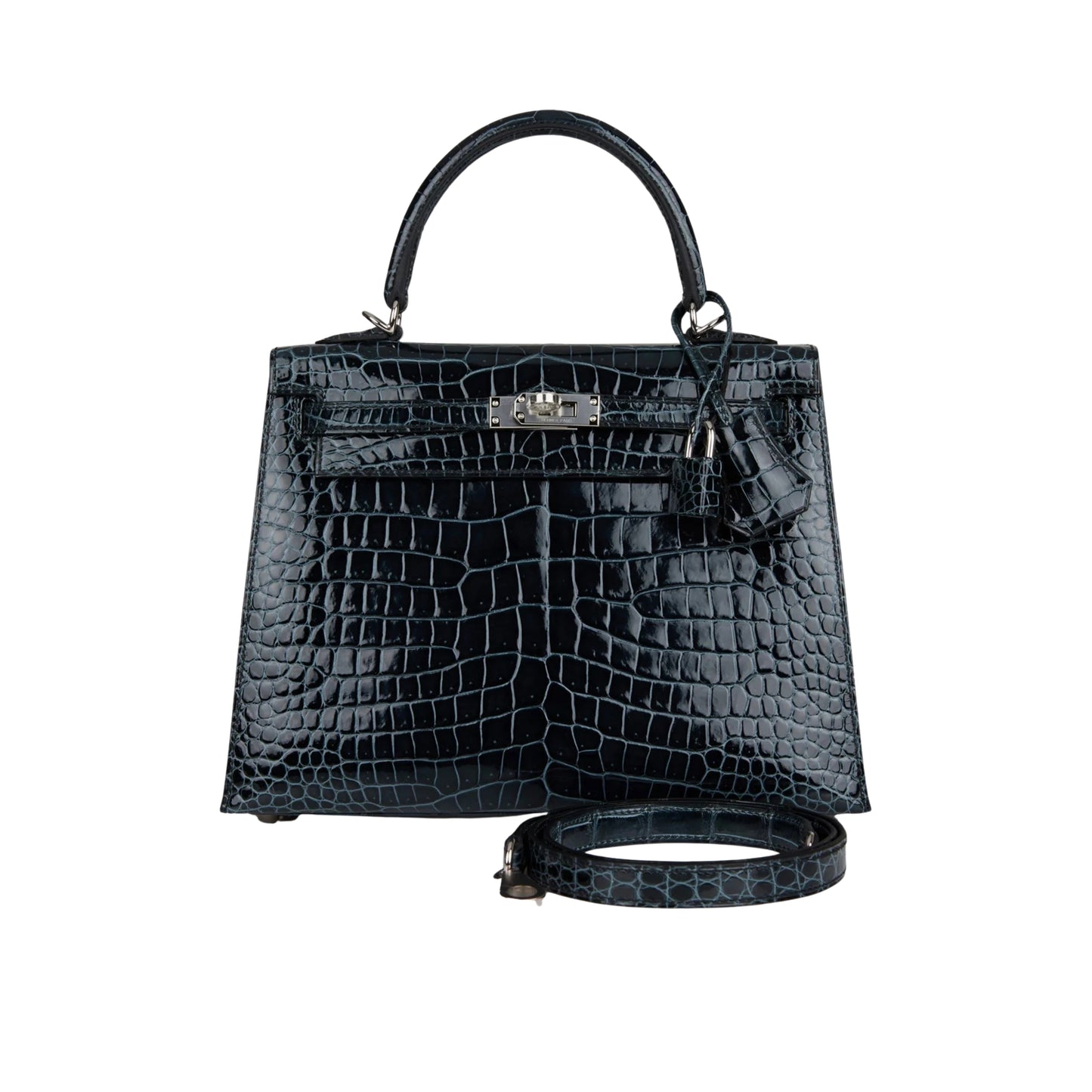 Hermès Kelly 25 Original Imported Togo Calfskin Leather Palladium Hardware