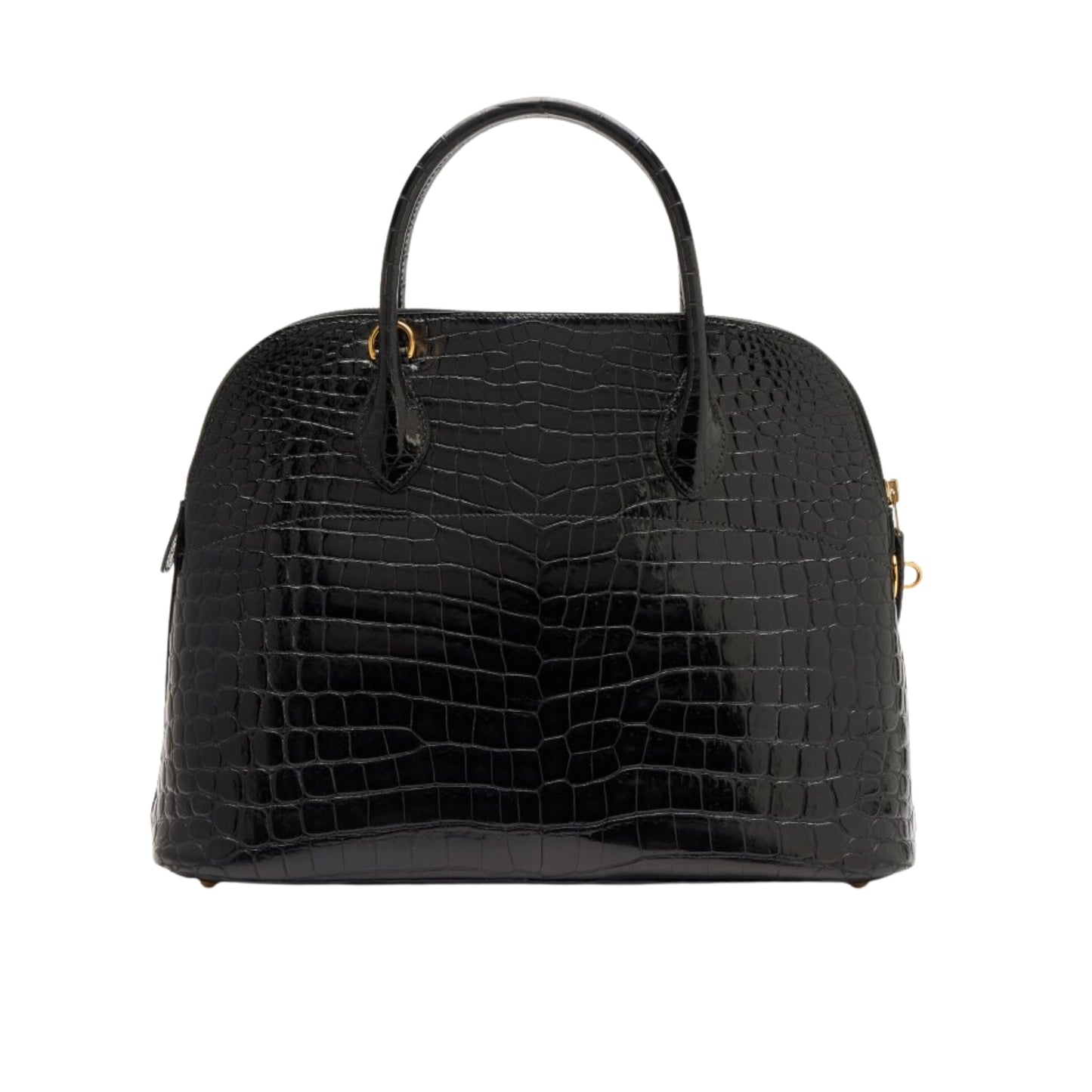 Hermès Mini Bolide Black Cow Leather