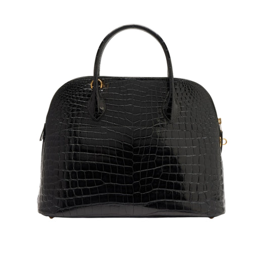 Hermès Mini Bolide Black Cow Leather