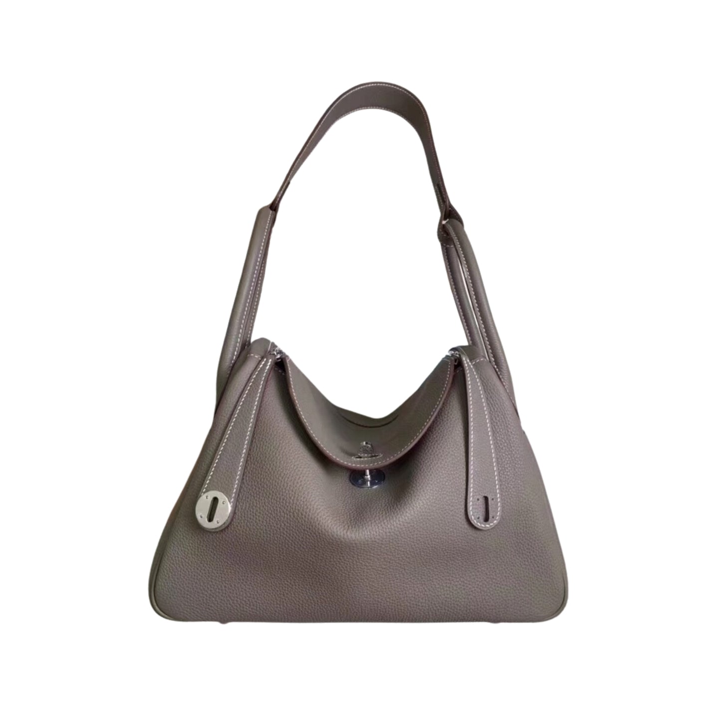 Hermès Lindy 26 Grey Cow Leather Golden or Palladium Hardware