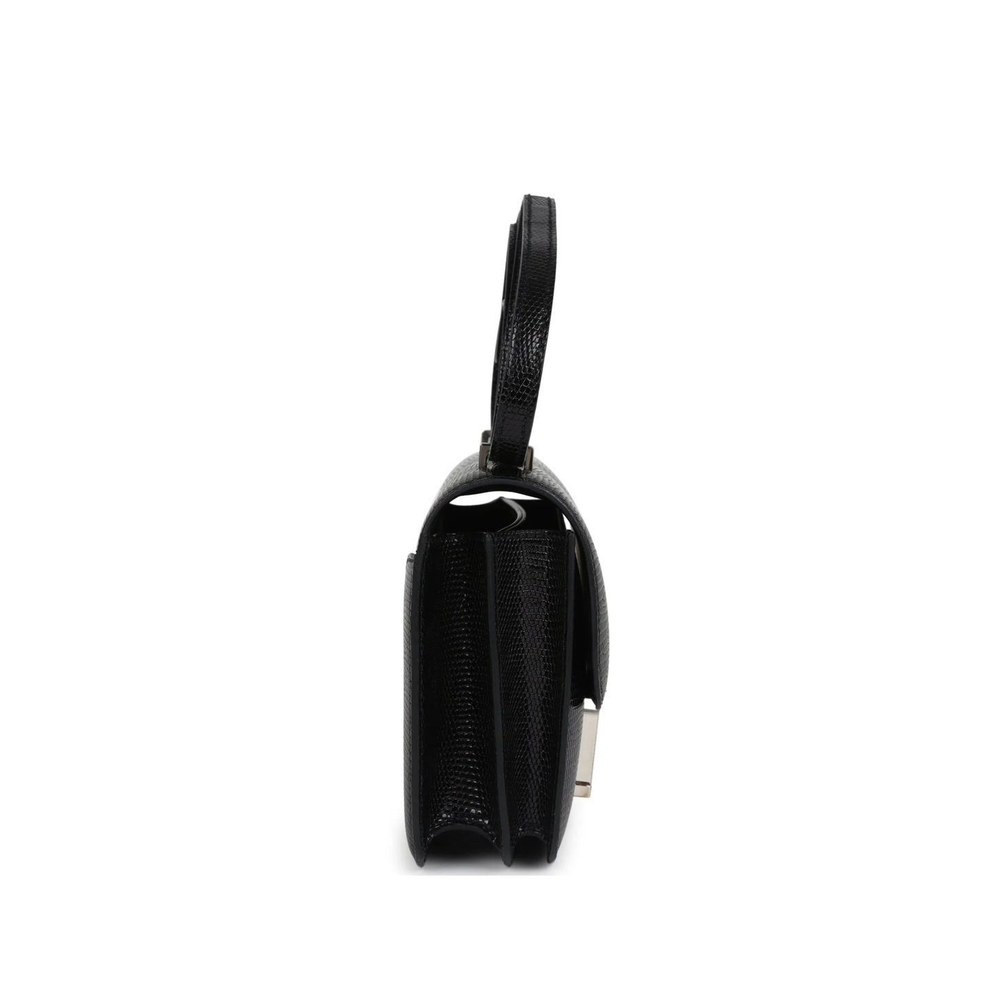 Hermès Constance 19 Black Cow Leather Silver Hardware