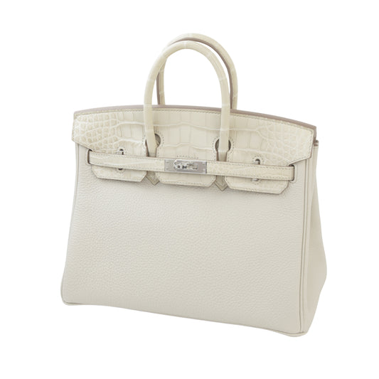 Hermès Birkin 25 Touch Premium Cow Leather Palladium Hardware