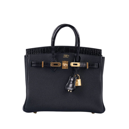 Hermès Birkin Touch 25 Premium Cow Leather Palladium Hardware