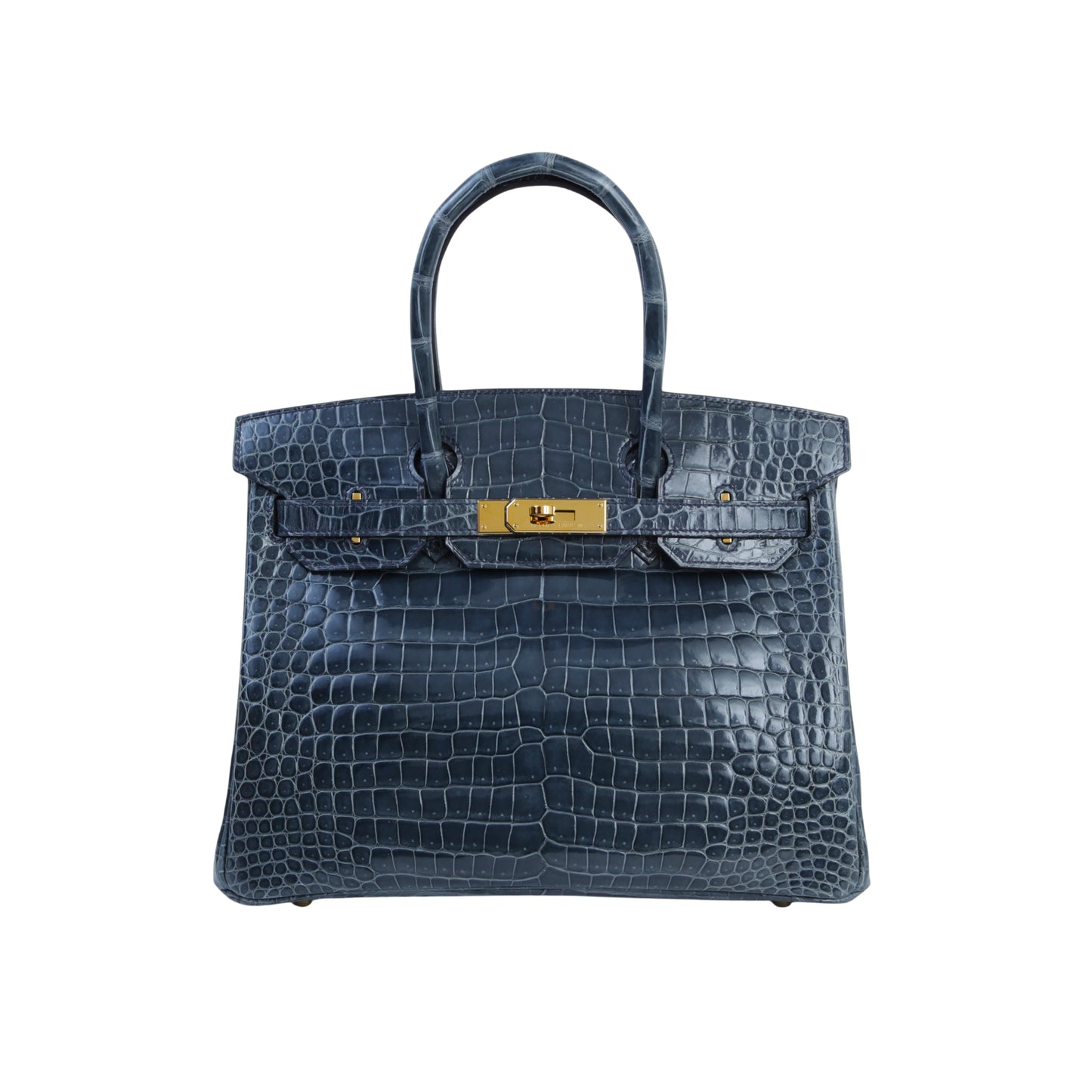 Hermès Birkin 25cm Premium Cow Leather Platinum Hardware