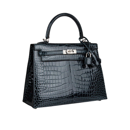 Hermès Kelly 25 Original Imported Togo Calfskin Leather Palladium Hardware