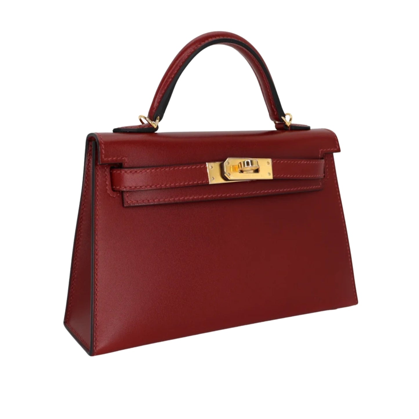 Hermès Mini Kelly 19 Premium Cow Leather Silver Hardware