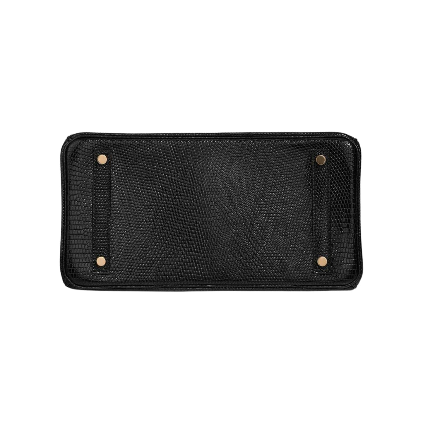 Hermès Kelly 25 Black Cow Leather Platinum Hardware