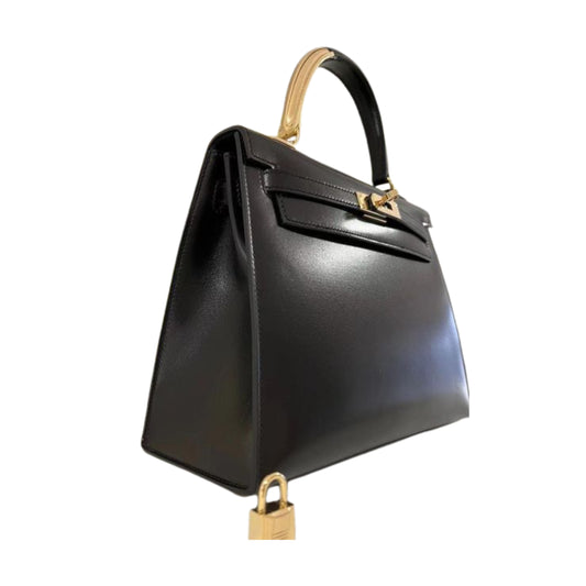Hermès Kelly 25 Premium Cow Leather Palladium Hardware