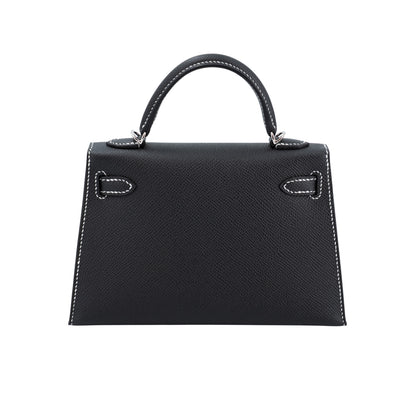 Hermès Kelly 25 Premium Cow Leather Palladium Hardware