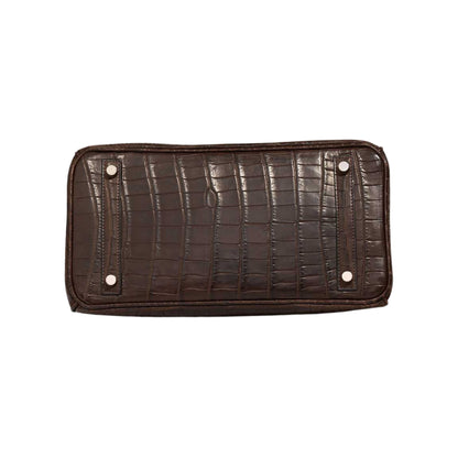Hermès Birkin 25 Premium Cow Leather Platinum Palladium Hardware