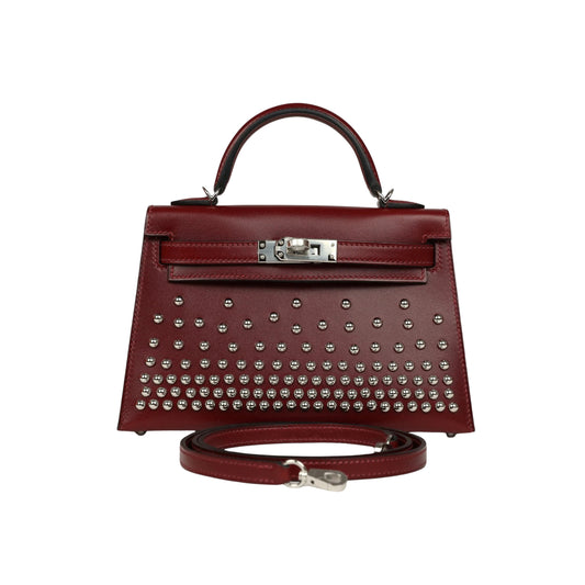 Hermès Kelly Sellier Clouté Premium Cow Leather Limited Edition