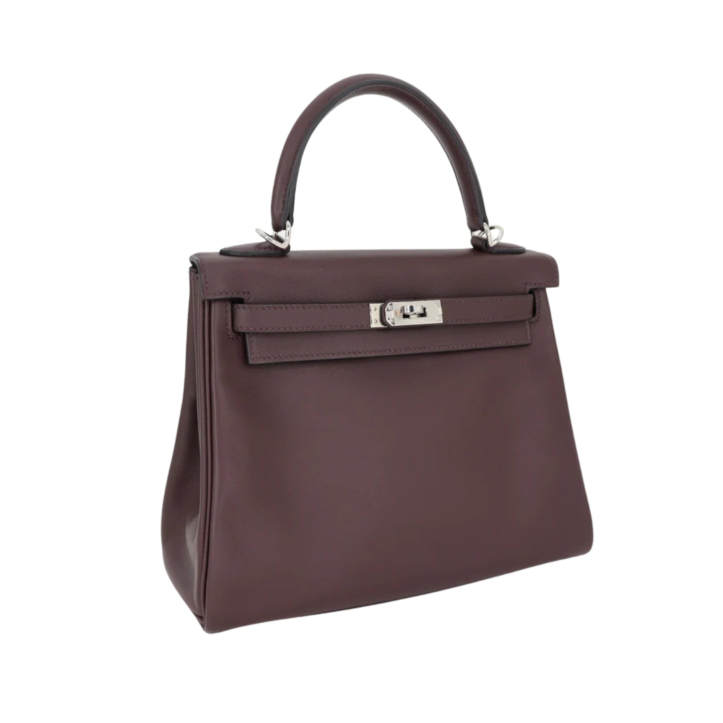 Hermès Kelly 25 Premium Cow Leather Palladium Hardware