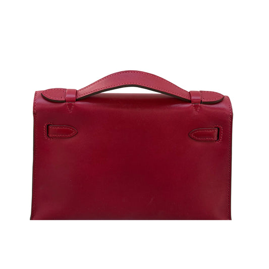 Hermès Mini Kelly 22 Premium Cow Leather Silver Hardware
