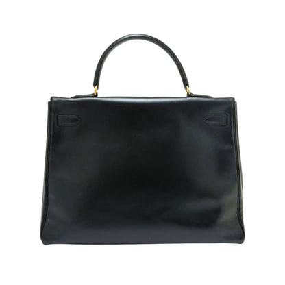 Hermès Kelly 35 Premium Cow Leather Silver Hardware