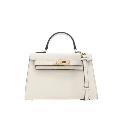 Hermès Mini Kelly 19 Premium Cow Leather Silver Hardware