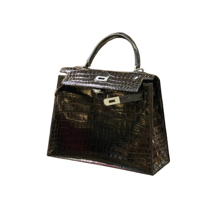 Hermès Kelly 22 Premium Cow Leather Palladium Hardware