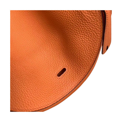 Hermès Lindy 26 Orange Cow Leather Golden or Palladium Hardware