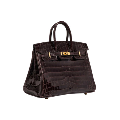 Hermès Birkin 25 Premium Cow Leather Platinum Palladium Hardware