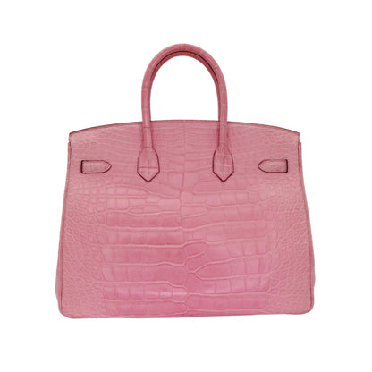 Hermès Birkin 25 Premium Cow Leather Cherry Blossom Pink Golden Hardware