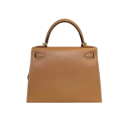 Hermès Kelly 28 France Imported HAAS Saddle Cow Leather Benchmark Edition