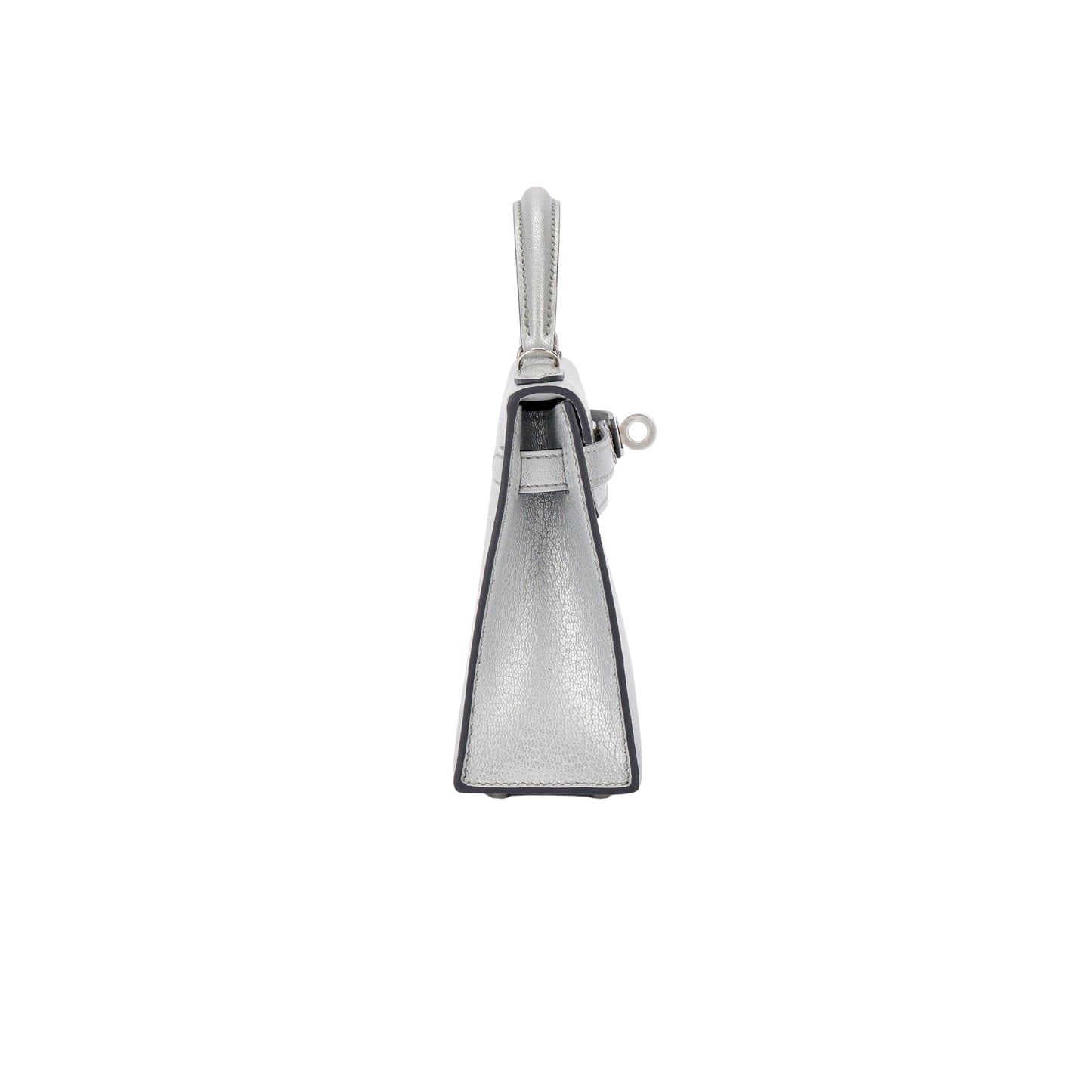 Hermès Kelly Mini KL19 Olympic Commemorative Edition Cow Leather Silver Hardware