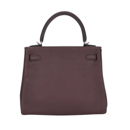 Hermès Kelly 25 Premium Cow Leather Palladium Hardware