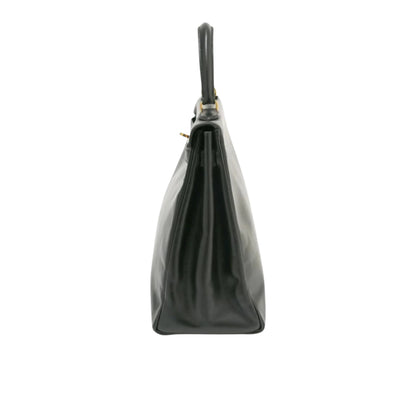 Hermès Kelly 35 Premium Cow Leather Silver Hardware