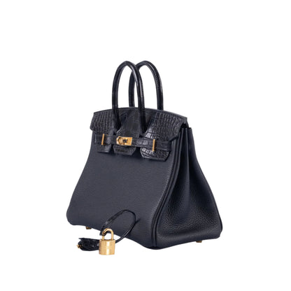 Hermès Birkin Touch 25 Premium Cow Leather Palladium Hardware