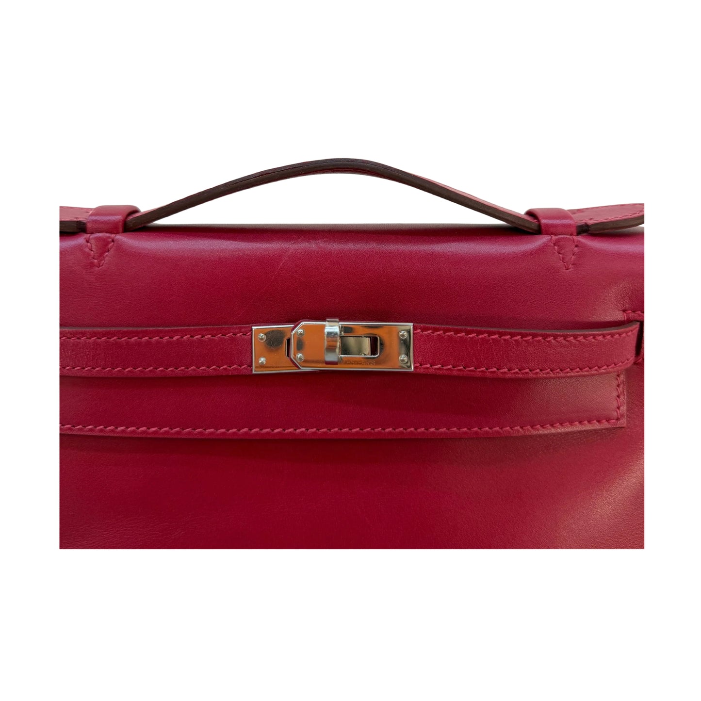 Hermès Mini Kelly 22 Premium Cow Leather Silver Hardware