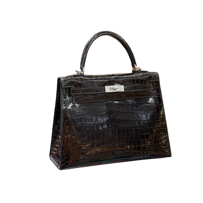 Hermès Kelly 22 Premium Cow Leather Palladium Hardware